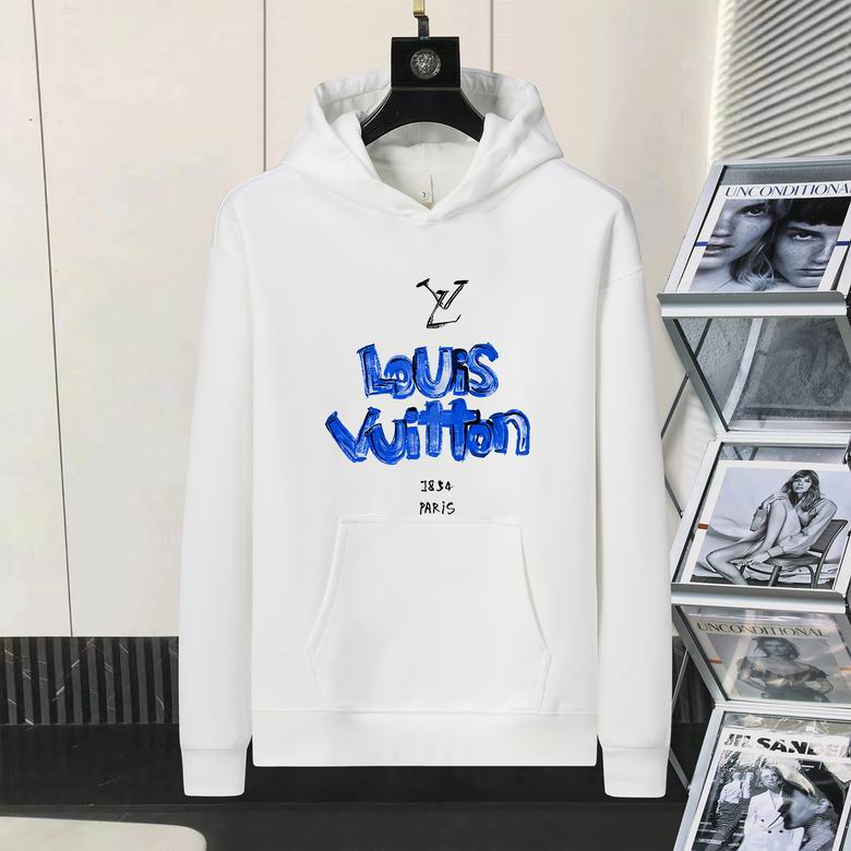 Louis Vuitton men hoodies-LV8107H